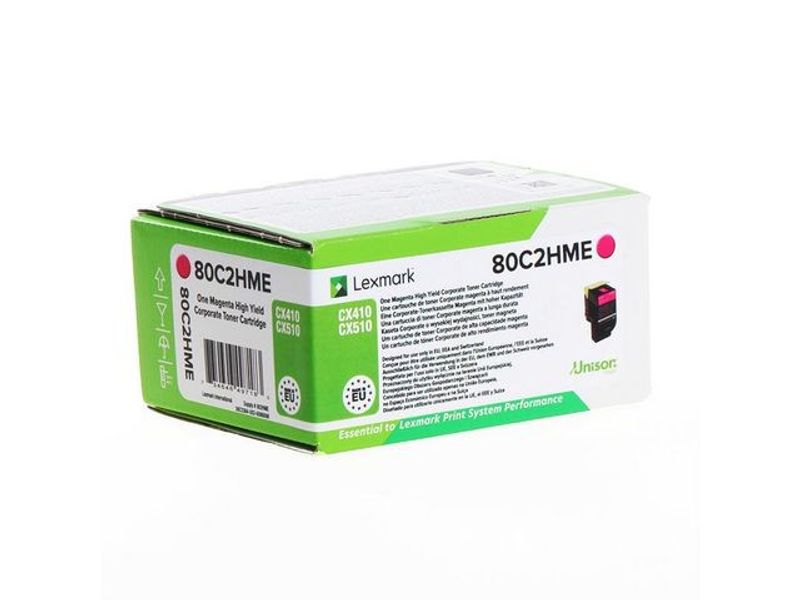 Toner LEXMARK 80C2HME 3K magenta