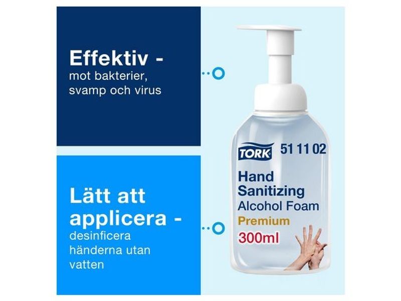 Handdesinfektion TORK skum 300ml