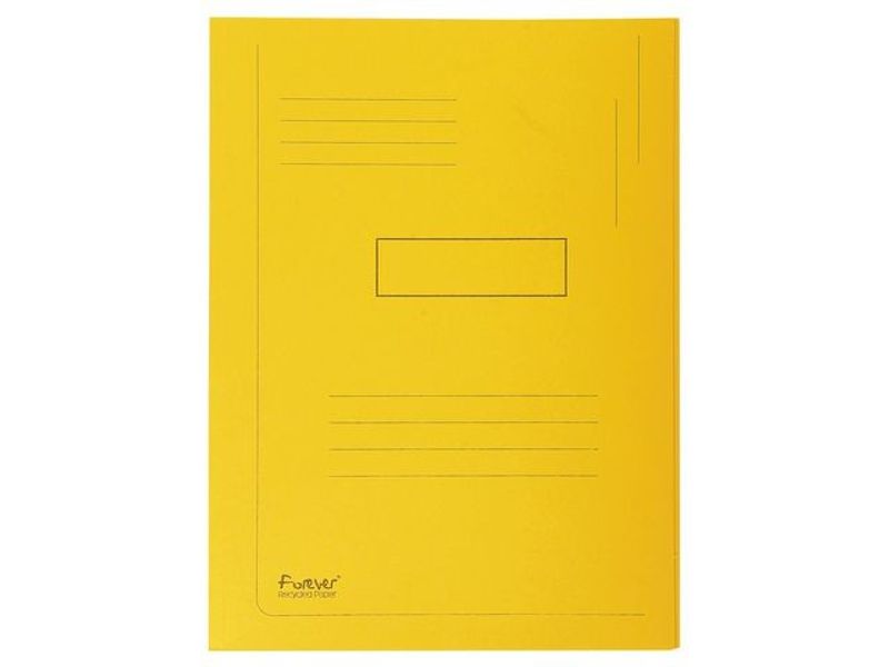Mapp EXACOMPTA 2-klaff 290g A4 sorterade