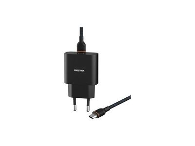 Laddare Vägg UNISYNK USB-C PD 20W 2m