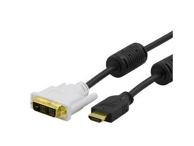 Kabel DELTACO HDMI-DVI hane-hane 1m