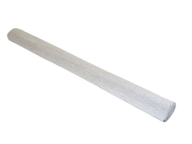 Kräppapper 1,5x0,5m silver