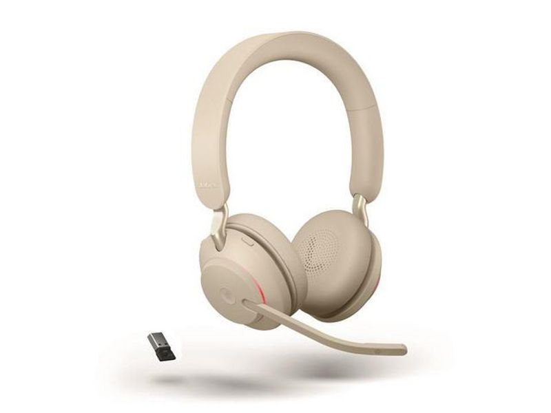 Headset JABRA Evolve2 65 MS BT Beige