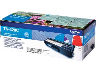 Toner BROTHER TN328C 6K cyan