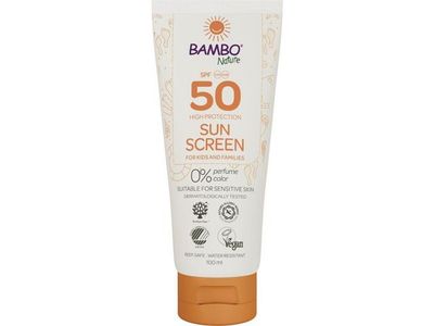 Solskyddskräm BAMBO SPF50 100ml