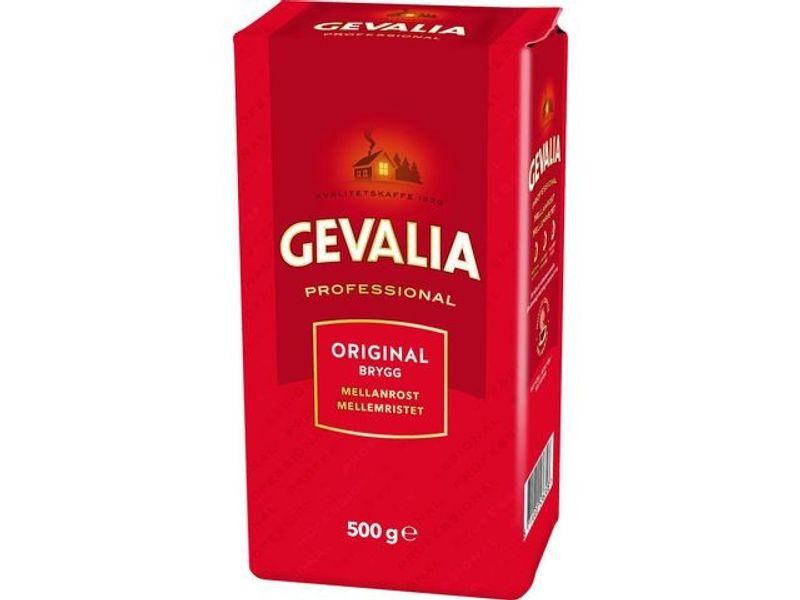 Kaffe GEVALIA mellanrost prof.brygg 500g