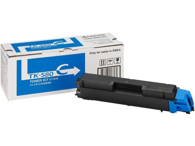 Toner KYOCERA TK-580C 2,8K cyan