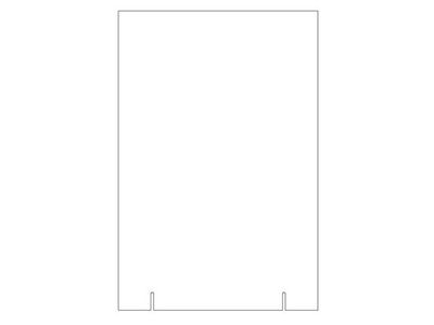 Akrylficka till Vendor HL Display A5