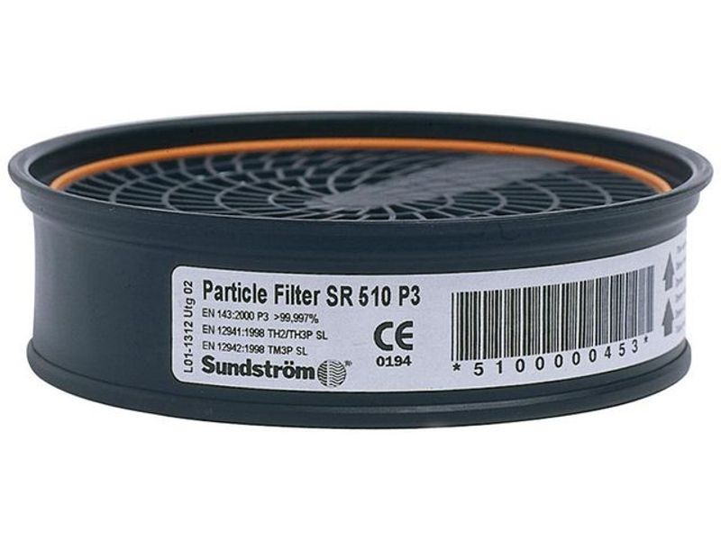 Partikelfilter SUNDSTRÖM SR510 P3 R