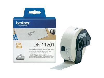 Etikett BROTHER DK11201 29x90mm 400/fp