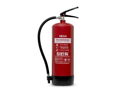 Brandsläckare NEXA 6kg pulver röd 55A