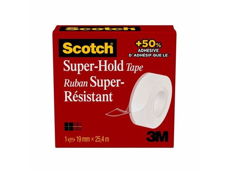 Kontorstejp SCOTCH Super-Hold 19mmx25,4m