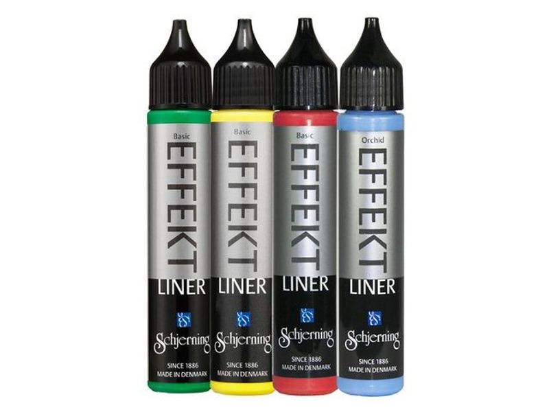 Effektliner basfärg 4x28 ml 4/fp