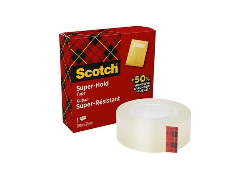 Kontorstejp SCOTCH Super-Hold 19mmx25,4m