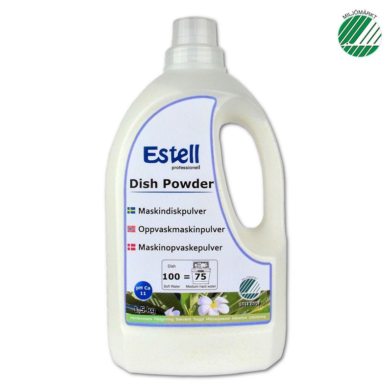 Diskmedel Estell Maskindiskpulver 1,5 kg