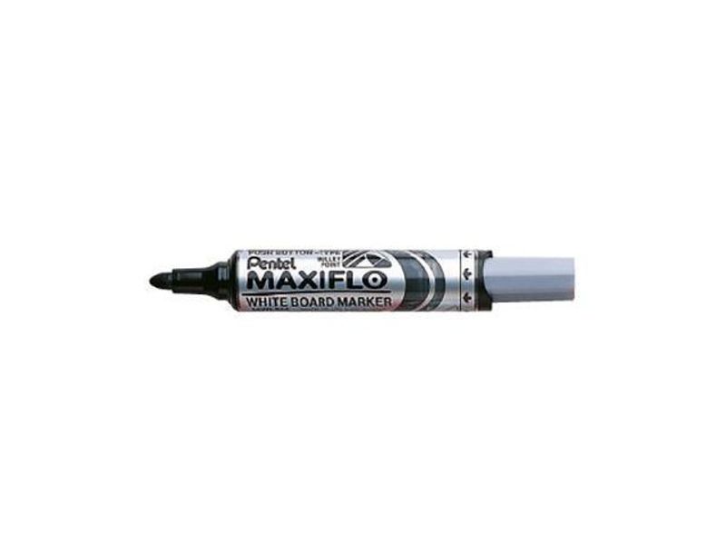 Whiteboardpenna PENTEL Maxiflo rund sv