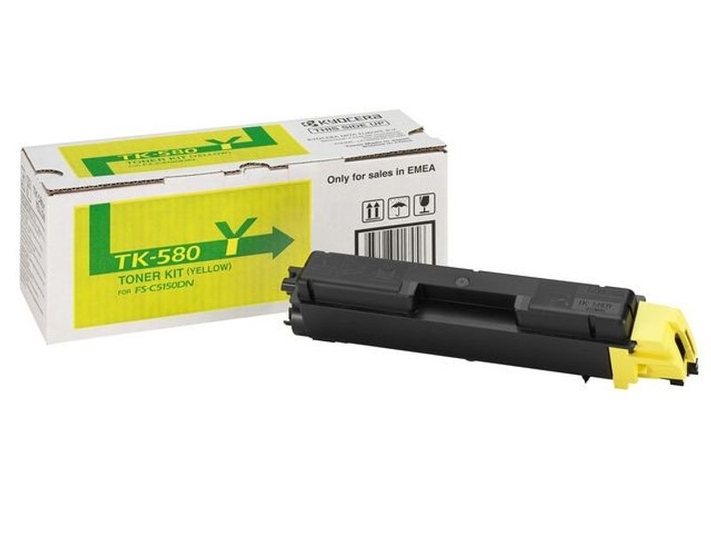 Toner KYOCERA TK-580Y 2,8K gul