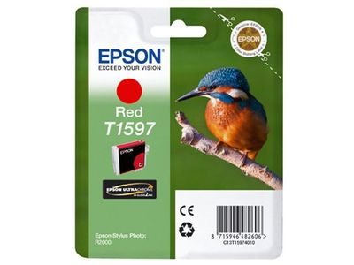 Bläckpatron EPSON C13T15974010 röd