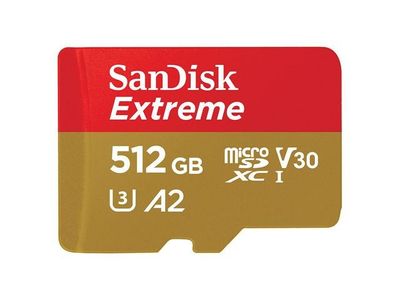 Minneskort SANDISK MicroSDXC Extr. 512GB