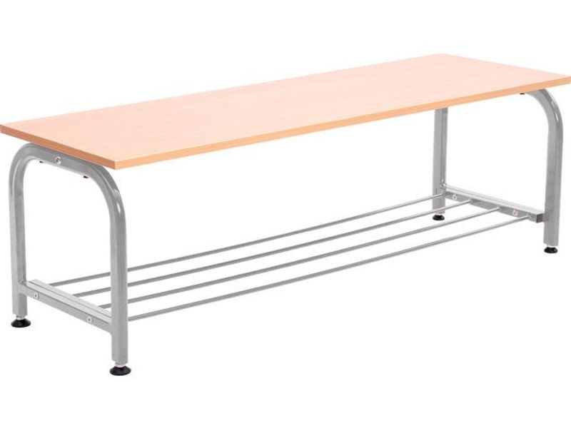 Sittbänk REDA 121x39x49cm silver