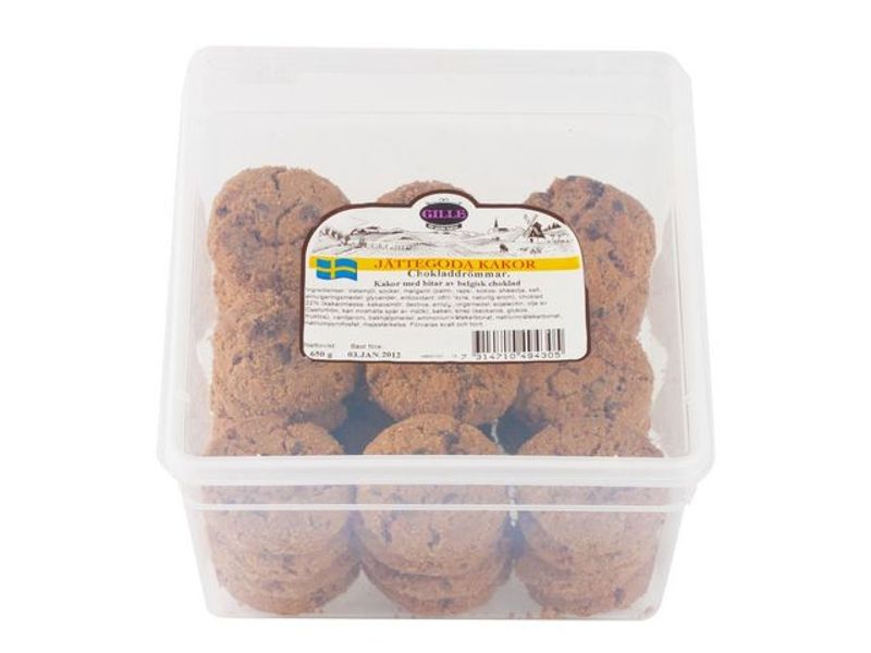 Kakor GILLE Chokladdrömmar 650g