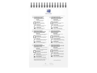 Anteckningsblock OXFORD Task Manager