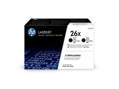 Toner HP CF226XD 26X 18K svart 2/fp