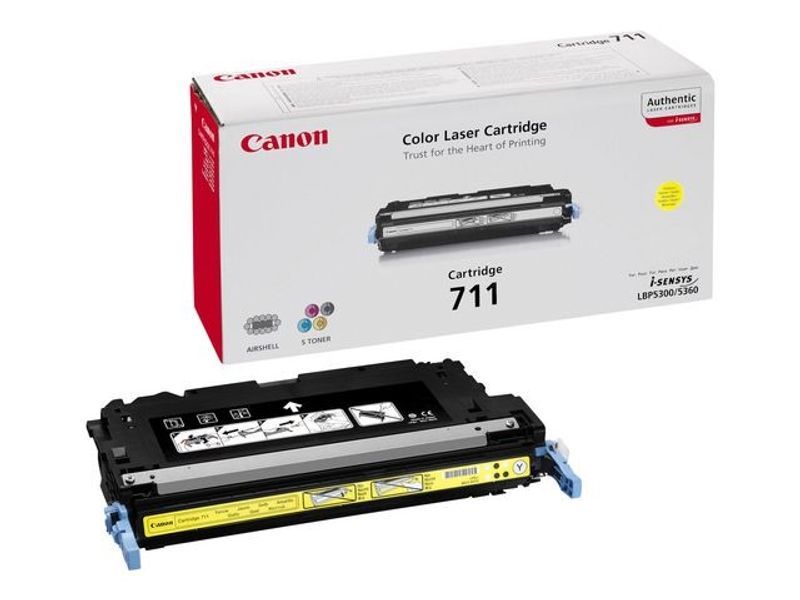 Toner CANON 1657B002 CRG711Y 6K gul