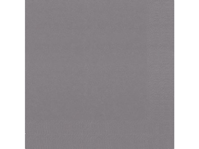 Servett 3-lags 24x24cm granitgrå 250/fp