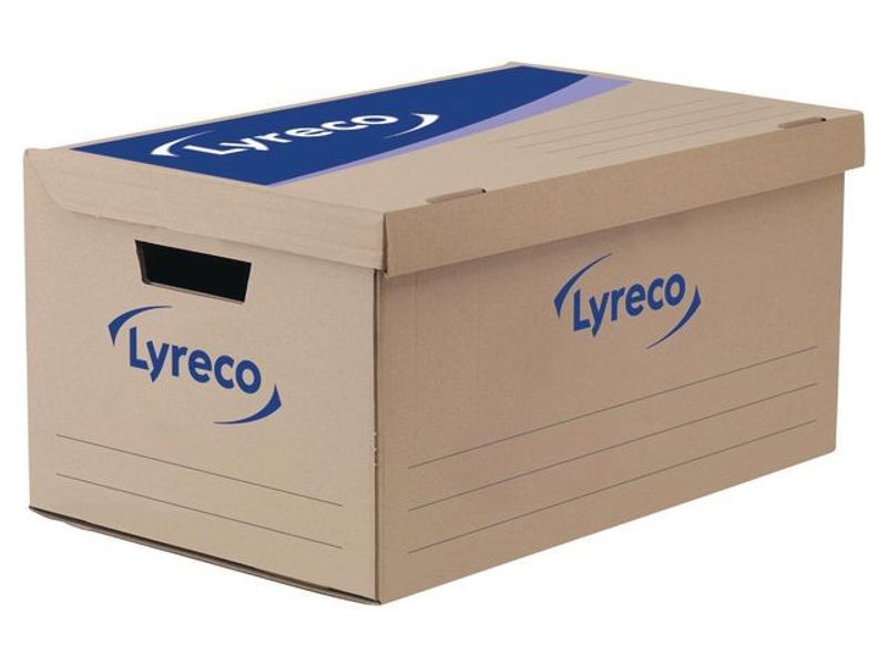 Arkivbox LYRECO FSC 280x350x350mm vit