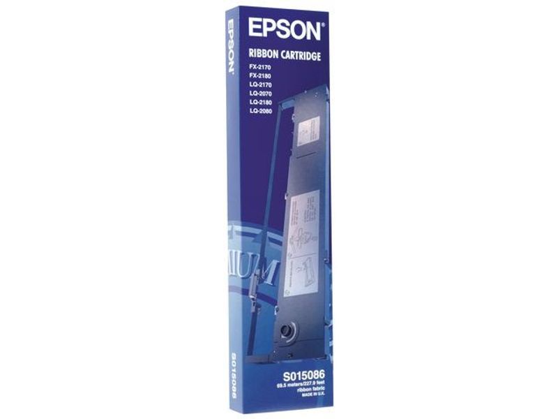 Färgband EPSON C13S015086 svart