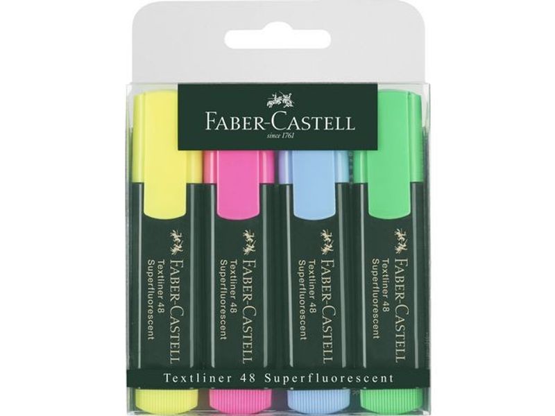 Överstrykningspenna FABER CASTELL 4/fp