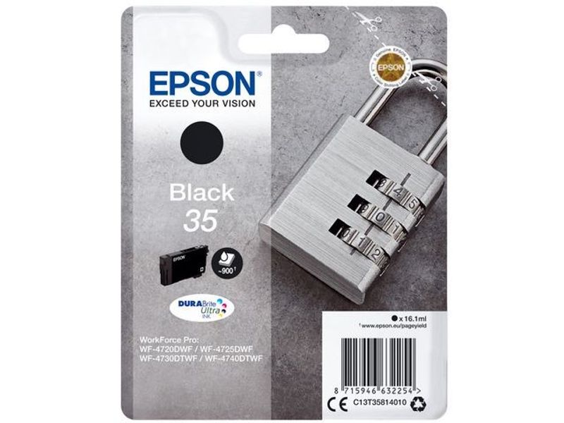 Bläckpatron EPSON T3581 svart