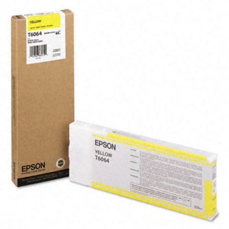 Bläckpatron EPSON C13T606400 gul