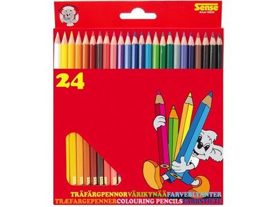 Färgpennor SENSE 24/fp