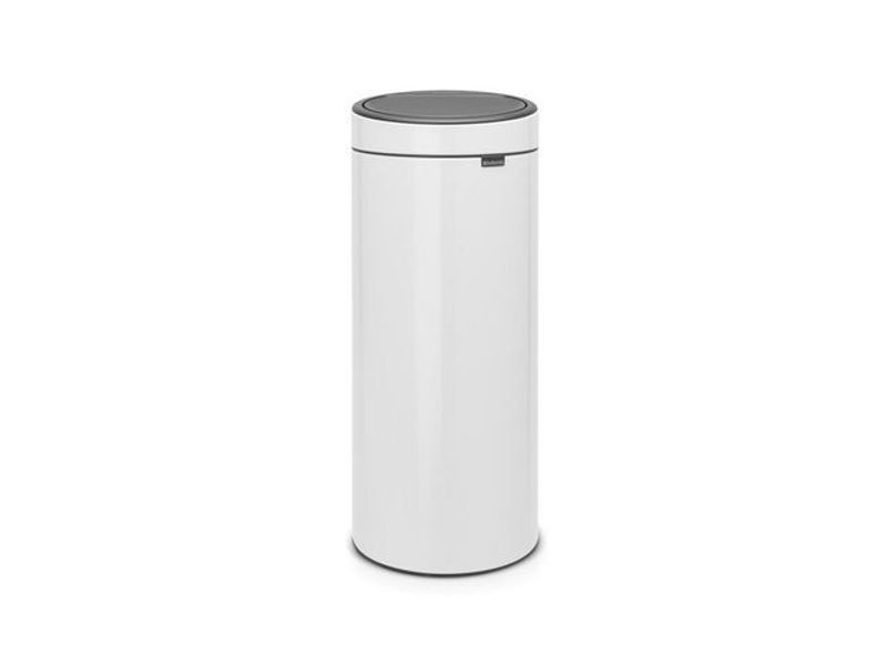 Papperskorg BRABANTIA Touch Bin 30L vit