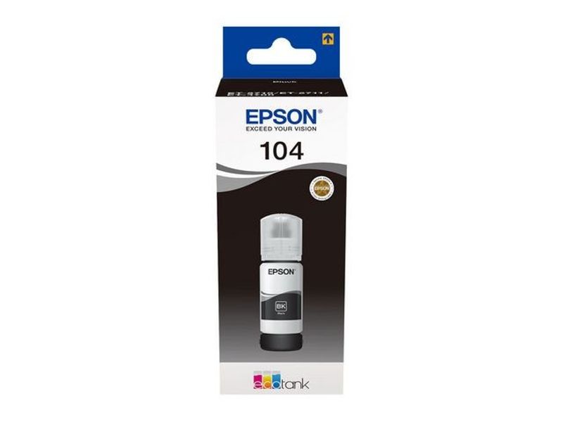 Bläckpatron EPSON T104 C13T00P140 svart