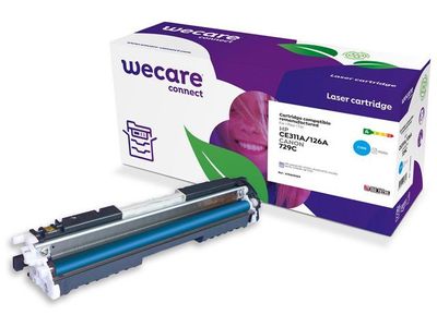 Toner WECARE HP CE311A/729C 1K cyan