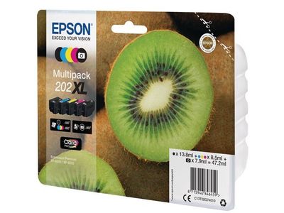 Bläckpatron EPSON T202 5-färger XL 5/fp