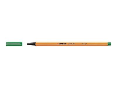 Fineliner STABILO Point 88 grön