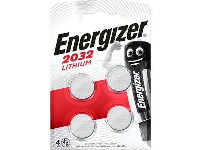 Batteri ENERGIZER Lithium CR2032 4/fp