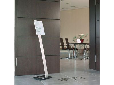 Golvskylt DURABLE info sign stand A4