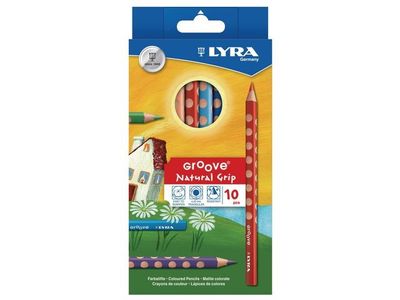 Färgpenna LYRA Groove 10/fp