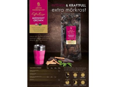 Kaffe ARVID.N MidnightGrown autom 1kg