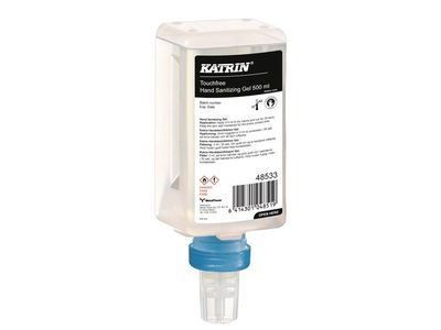 Handdes. KATRIN Touchfree Gel 500ml