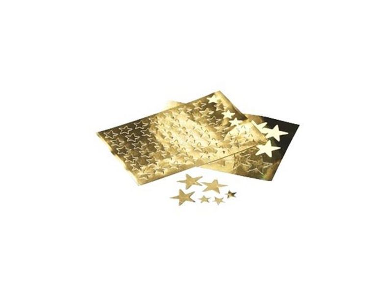Stickers stjärnor guld 25mm 108/fp