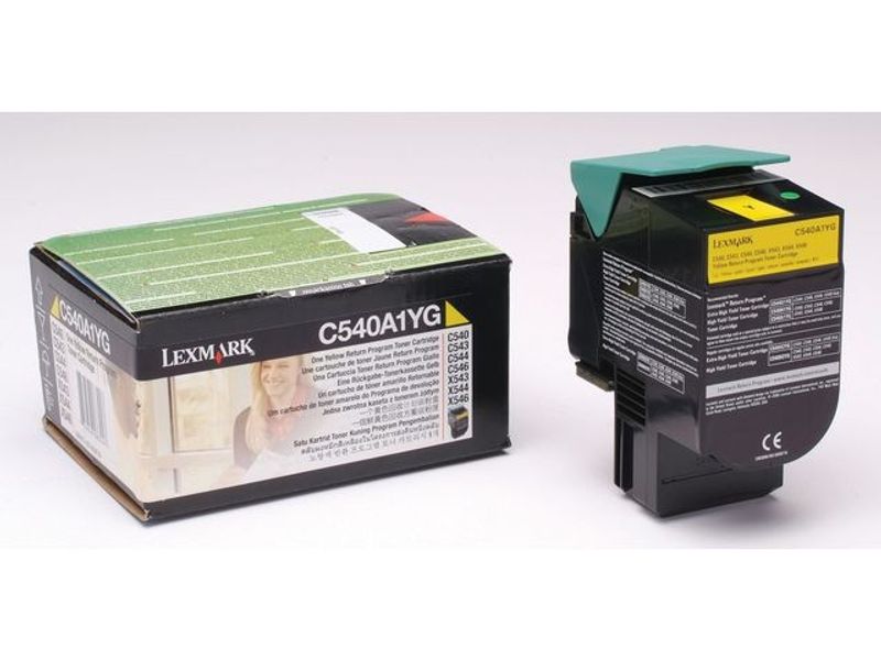 Toner LEXMARK C540A1YG 1K gul