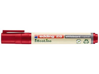 Whiteboardpenna EDDING Eco 28 röd