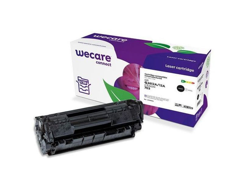 Toner WECARE HP Q2612A 4K svart