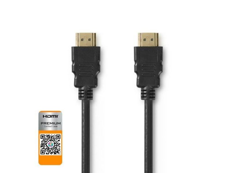 Kabel NEDIS HDMI Premium 2m svart